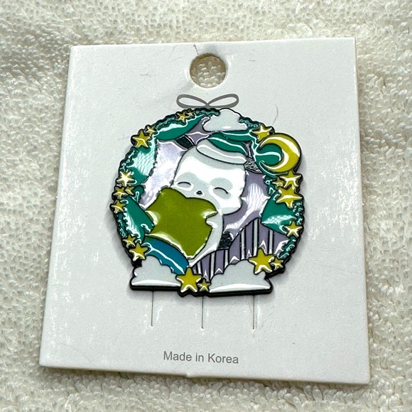 Sanrio POCHACCO SLEEPING Enamel Pin Metal Brooch - Picture 2 of 4